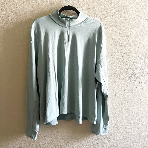 Allbirds Green Half Zip Pullover - Picture 2 of 8